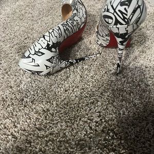 louboutin graffiti heels